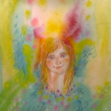 Энергопортрет для Мариши Филипповой "Дева Лесная" , 2011г.