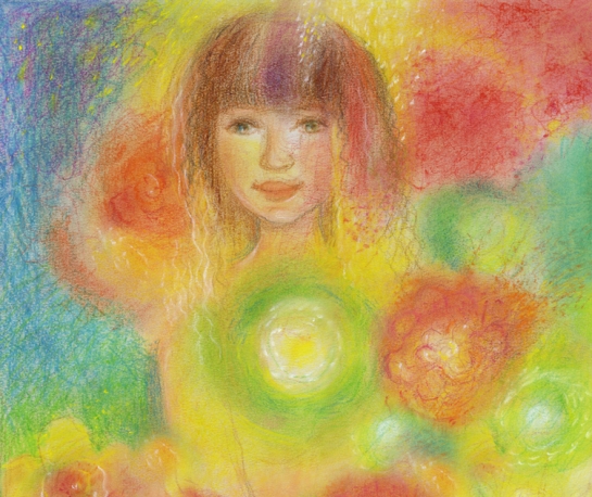 Энергопортрет для Настюши Афониной, 2010г.